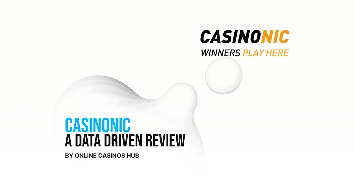Casinonic app interface on mobile